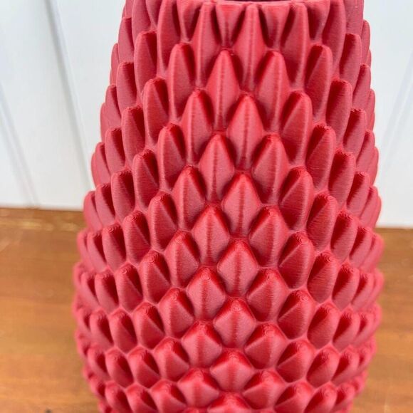 Modern Vase, Dragonscale Flower Vase - Picture 6 of 9